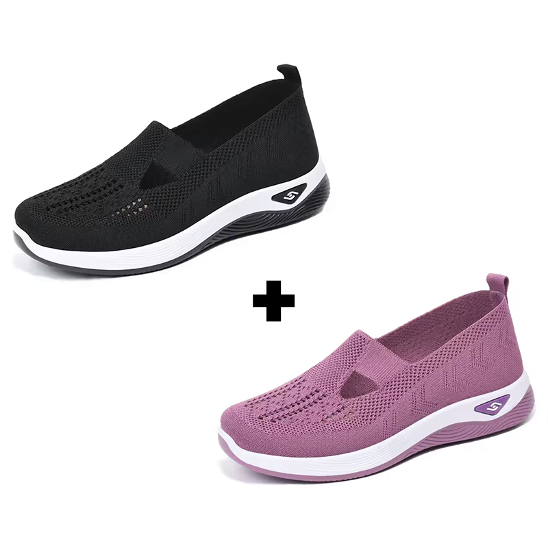 LEVE 2 PAGUE 1 - Tênis Ortopédico Ultra Comfort Calce Fácil + Palmilha Ortopédica