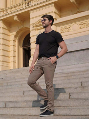 [COMPRE 2, LEVE 4] Kit Calças Sarja com Elastano